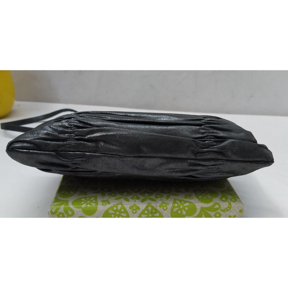 Michael Kors Metallic Gray Leather Zipper Closure Small Shoulder Bag - Picture 6 of 13